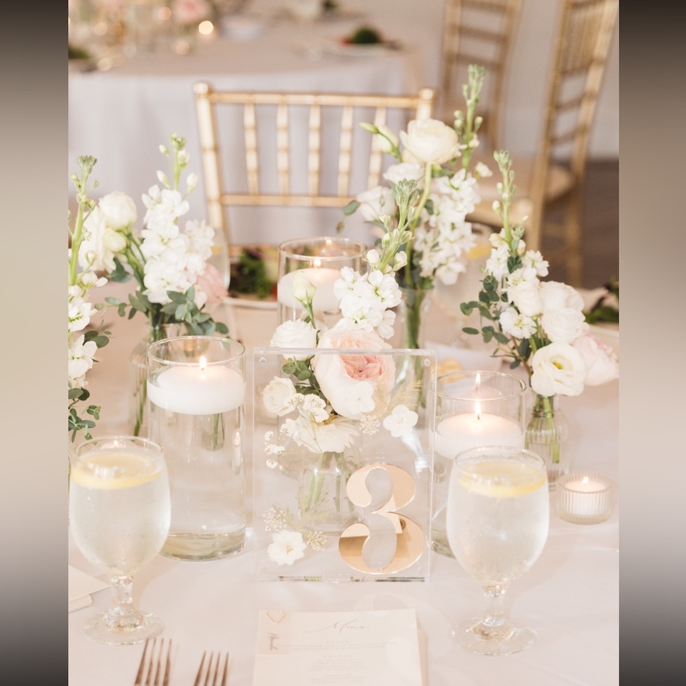 Wedding Table Numbers